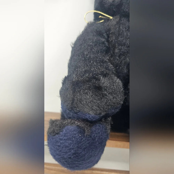 Dakin Vintage Bearfoot 16” Tall 1976 Big Blackfoot Bear Pillow Pets - Picture 4 of 13